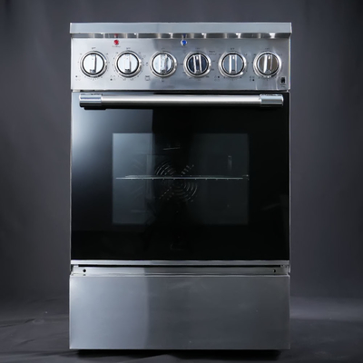 24'tự động điện phạm vi 4 yếu tố lò sưởi điện với lò 80L / 2.8 Cu.Ft