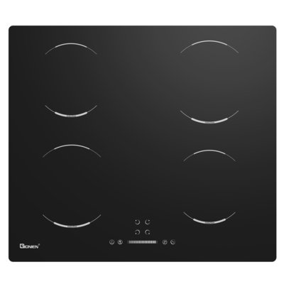 4 lò sưởi Electric Cooktop 220V-240V 24 inch Xây dựng trong bếp cảm ứng 6400W