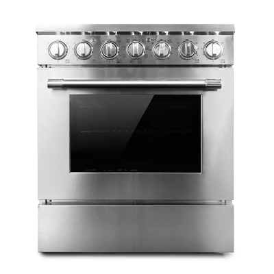 Bếp điện với lò 30 Inch tự động Điện Range 124L / 4.4 Cu.Ft 12kW