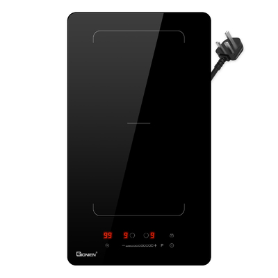 30cm Xây dựng trong Induction Hob 2 vùng, Double Induction Hob với khu vực linh hoạt