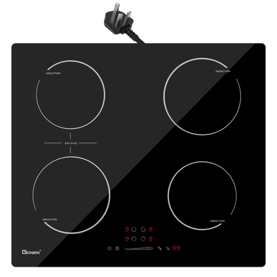 Plug-in Induction Hob 13 Amp 2800W 60cm Cấu bếp điện tích hợp với khu vực cầu